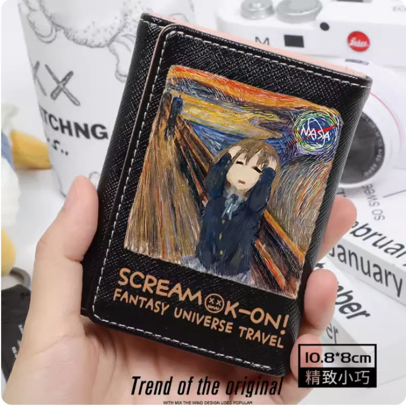 Anime K-ON！  Fashion Wallets PU Purse Card Holder Hasp Money Bag Cosplay Gift B227