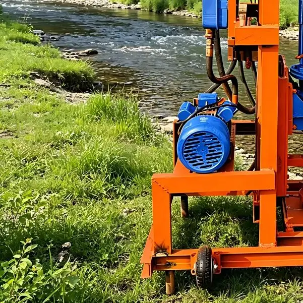 

Customized Portable Household Well Drilling Machine RLD-100E Hydraulic Handheld Water Well Drilling Rig