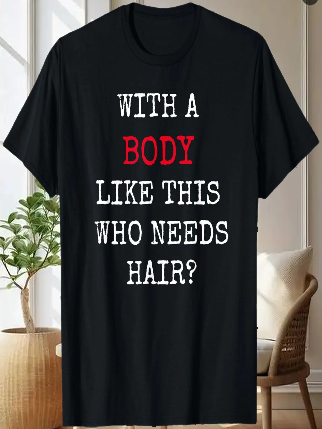 

Футболка ко Дню отца с телом, как это, которая нужен за волосами