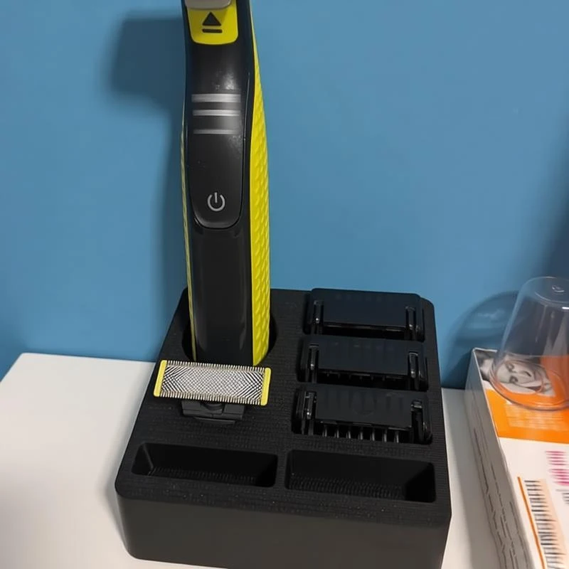 

1Pc Storage Rack For Foroneblade Bathroom Storage Organization Grooming Accessories Home Storage Shelf Rack