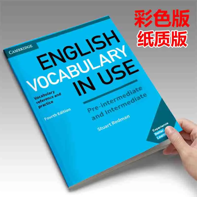 

Cambridge English Vocabulary Books Iron Ring Colour Printing English Book Textbooks Advanced English Grammar Reading Books