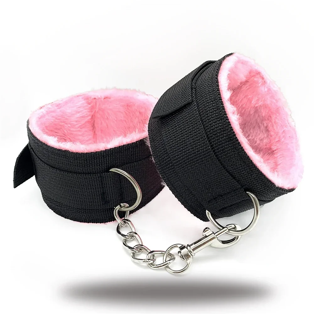 Kit de retenue de bondage BDSM, ensembles de jouets sexuels en cuir, accessoires sexuels pour couples adultes, plaisir sexuel pour femmes et hommes, 24 pièces