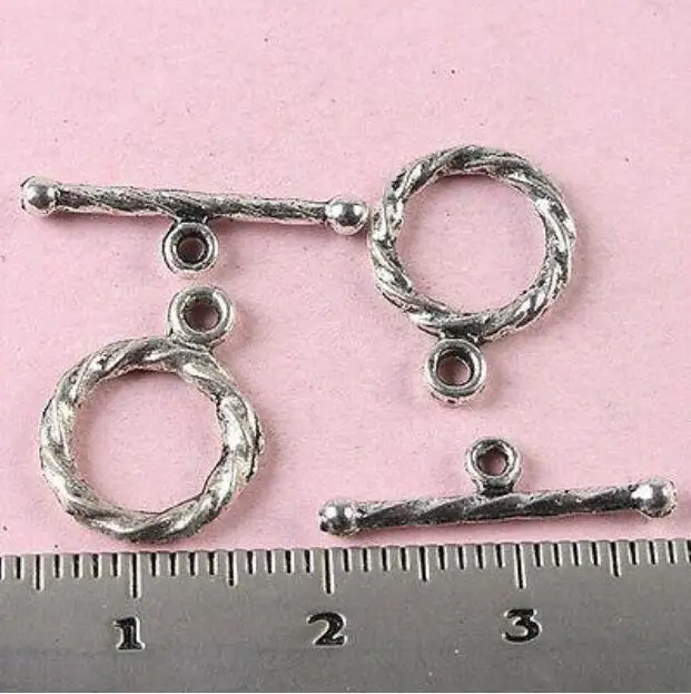 

20sets 15.0x11.3mm bar is 18.7mm curved toggle clasps HWH1589