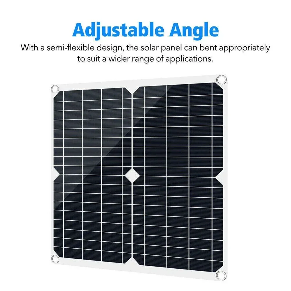 Monocrystalline Silicon Solar Panel Kit  200 Watts  Efficient Power Generation  Suitable for Black Color Scheme