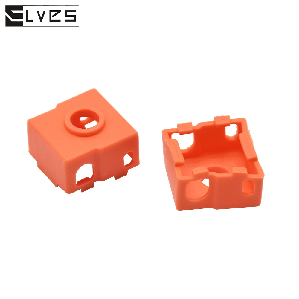 ELVES 3D Printer Accessories CR6 SE Silicone Sock Compatible With CR6SE/CR6 CR-5 PRO MAX Heating Block