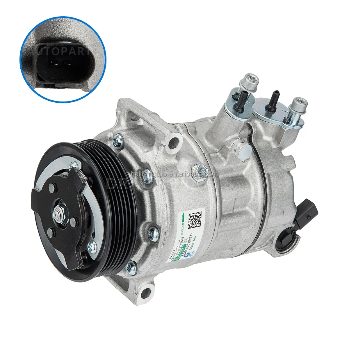 A/C Air Condition Compressor W/ Clutch 5C0820803C 5C0820803A 5C0820803B For Audi A3 Q3 TT 2.0L 3.2L