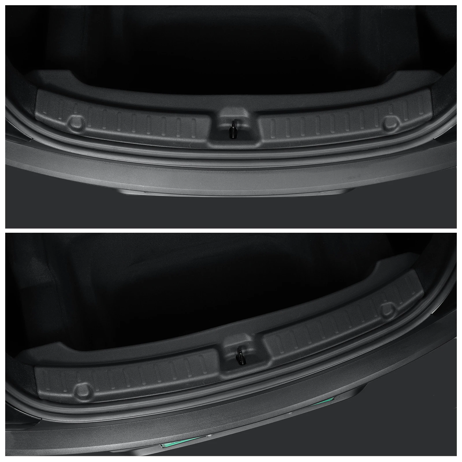 LUCKEASY Linkslenker für Tesla Model Y Juniper 2025 2026 LHD Anti-Schmutz-Schutzpolster Mittelkonsole Seiten-Anti-Kick-Polster TPE – Detail 21