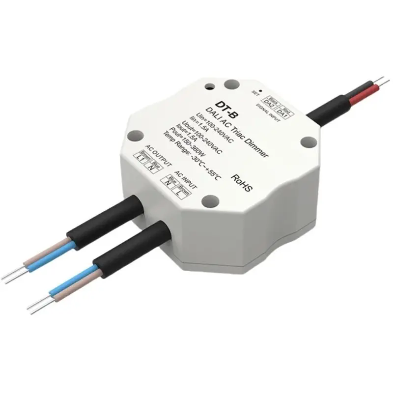 M11K-Triac DALI Dimmer 100-240VAC DT-B AC Dimme 150-360W DALI-2 Auto Assigned By DALI Master