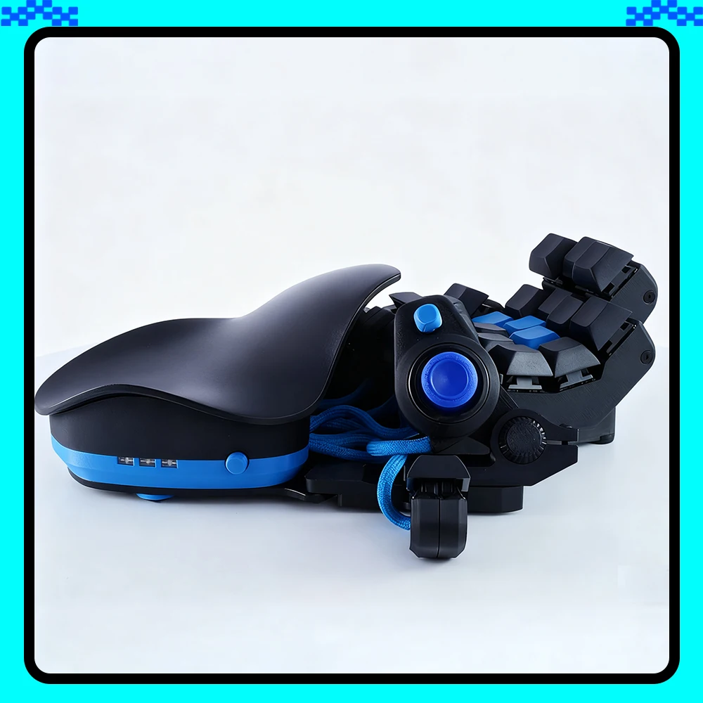 GameClaw QianRen Left-Handed Gaming Keyboard One-Handed Adjustable Wired WASD Joystick Ergonomics PC Esports Office Keyboards