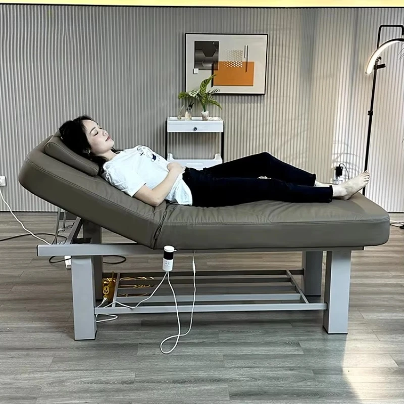 Modern Cosmetic Salon Heating Massage Eyelash Facial Spa Beauty Lash Bed