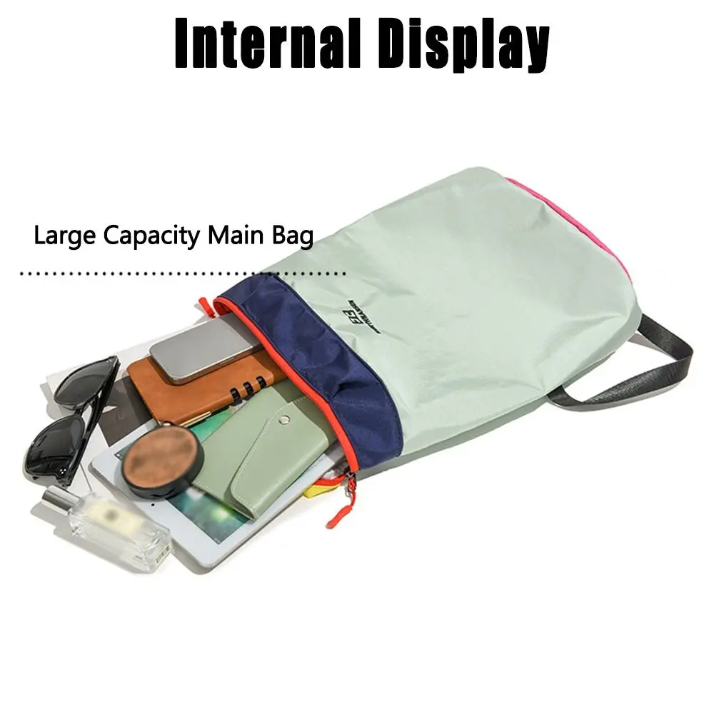

Large Capacity Mountaineering Backpack Stitching Multi-Color Sports Knapsack Wear-Resistant Waterproof Travel Backpack Climbing