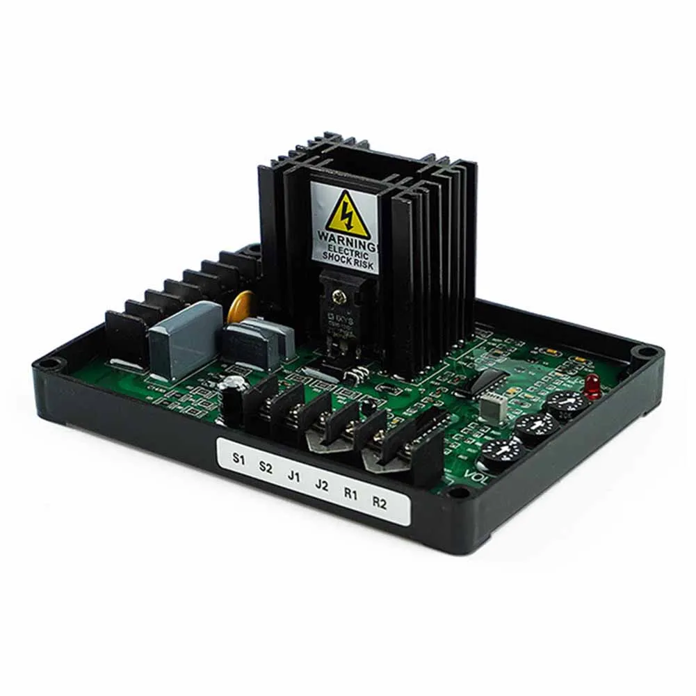 1pc AVR GAVR-15B Generator Voltage Regulator With 15A Fuse 50HZ 60HZ Adjustable Automatic Voltage Regulation Module