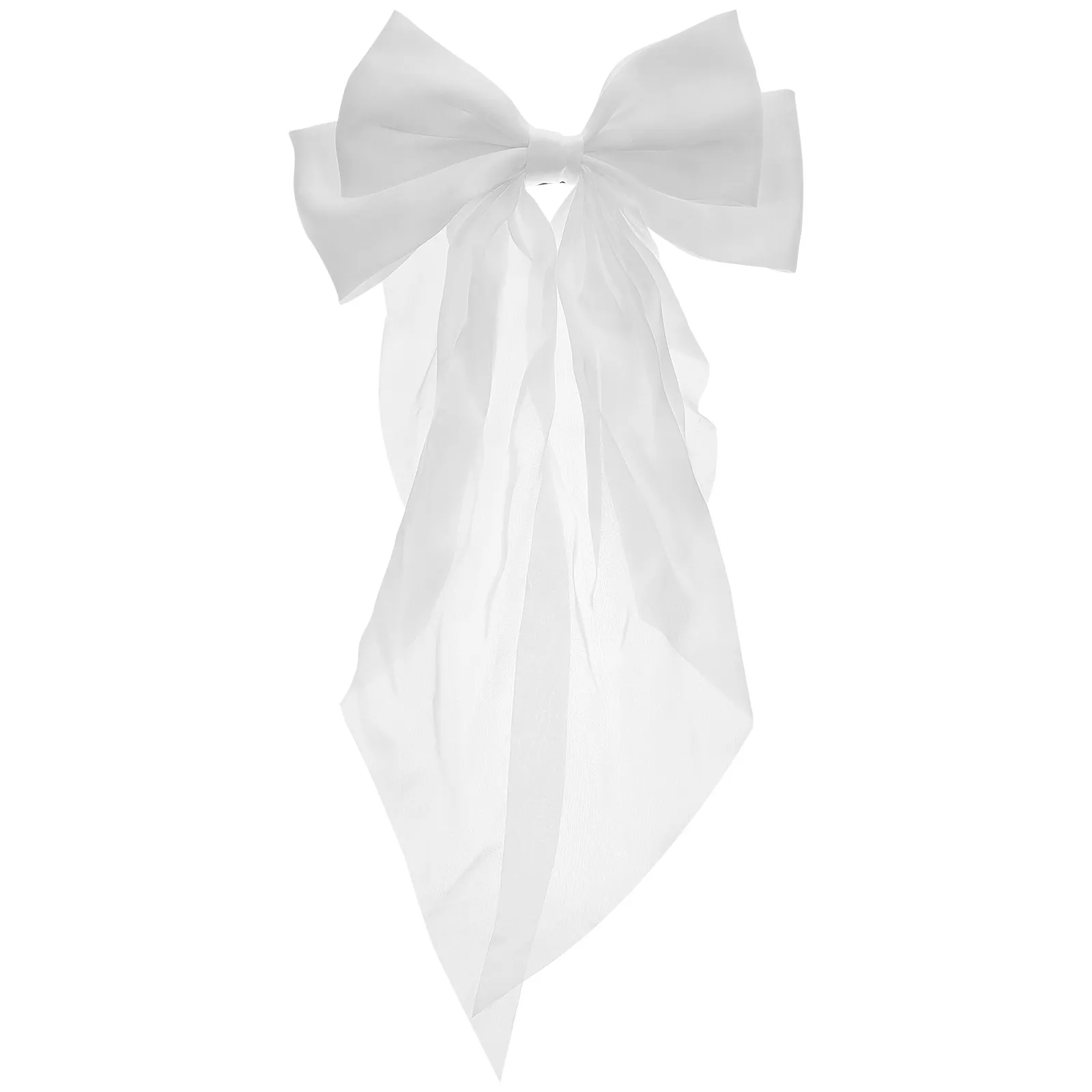 

Premium Fabric Bow Hair Clip for Women Large Bows Spring Clip Hairpins for Birthday Engagement Honeymoon Decoration