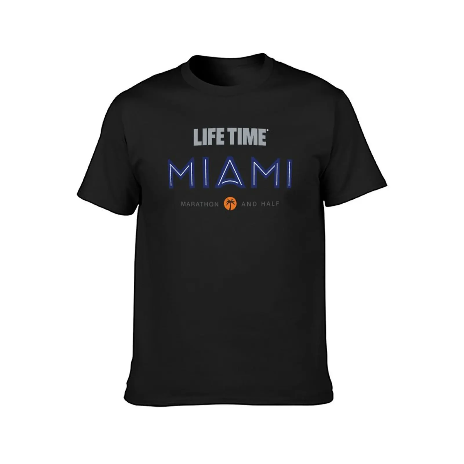 Miami marathon T-Shirt sports fans Aesthetic clothing anime oversizeds Short sleeve tee men