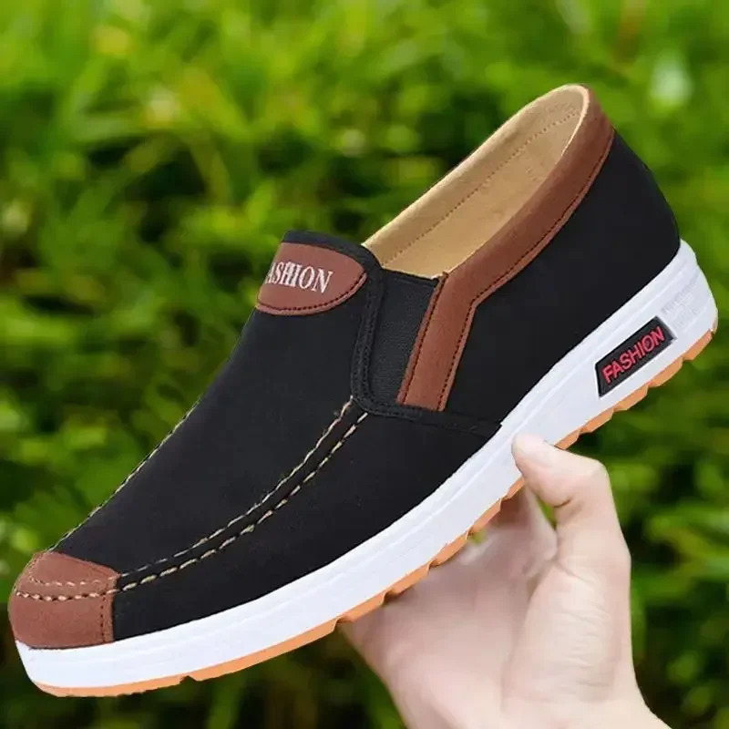 

tenis masculino 2025 Summer Men Sneakers Lazy Flat Bottomed Person Casual Sneakers Comfortable And Lightweight Man Shoes