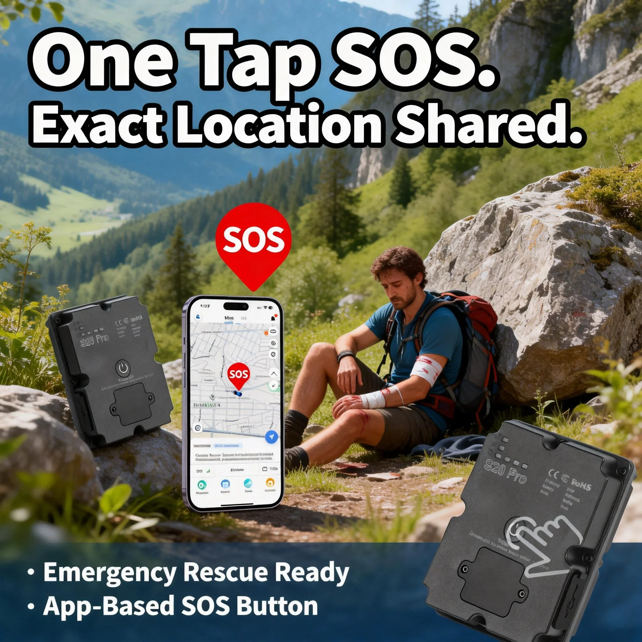 GPS Tracker for Hiking Backpac - Outdoor Adventure Backpack 评论和价格