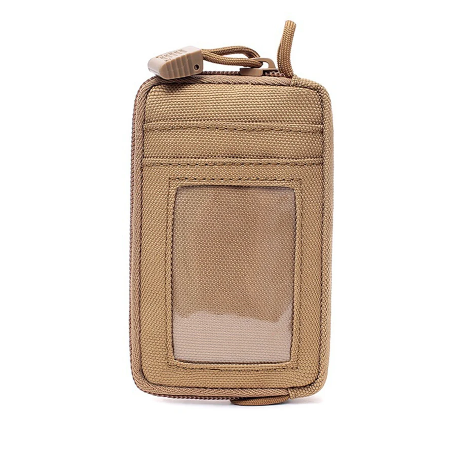 Wasserdichte Camping EDC Tasche Taktische Schlüssel Ändern Geldbörse Brieftasche Reise Kit Geldbörse Mit Karten Slots Pack Reißverschlüsse Taille Tasche – Detail 8