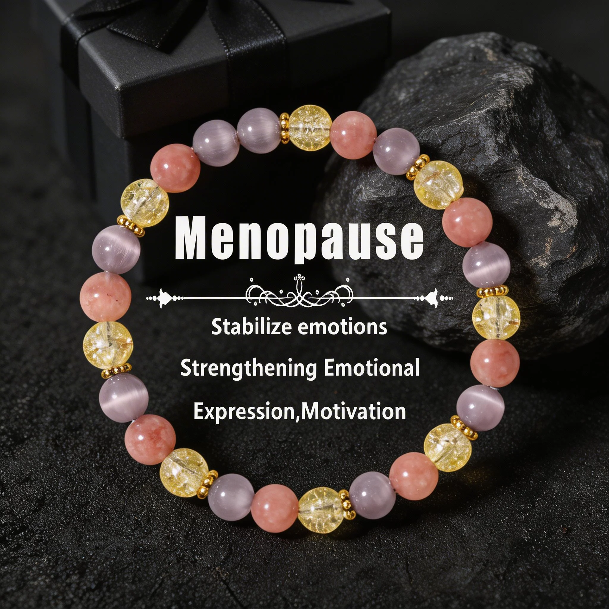 Summer trendy ladies jewellery Cat's Eye nature stone Easter brazaletes for daily spiritual woman jewellery bracelets 2.2