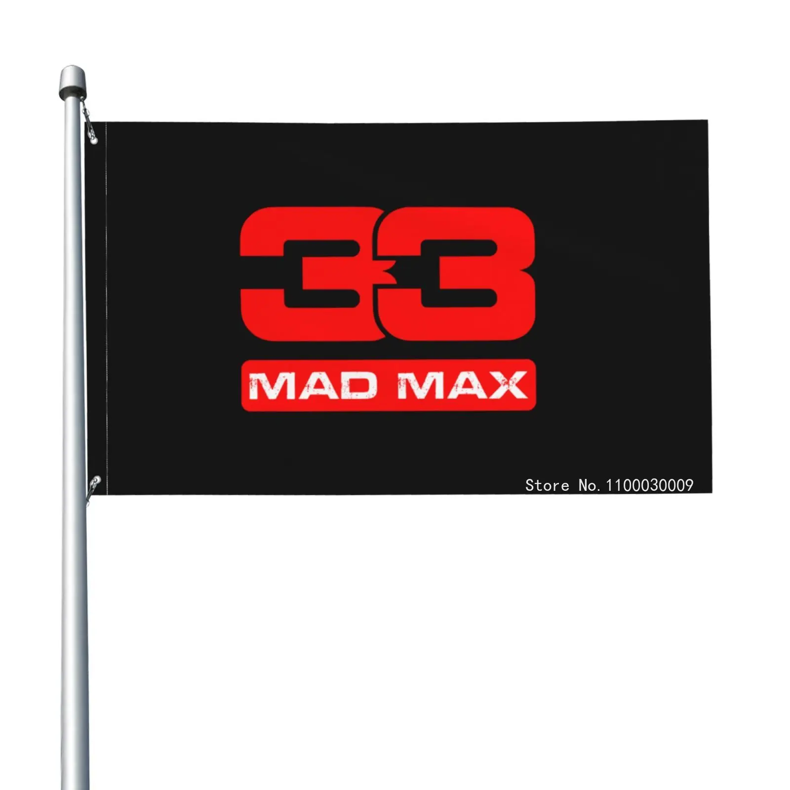 33 Mad Maxs Verstappen Flag Banner Vivid Polyester Club Party Graphic Printed Opening Celebration