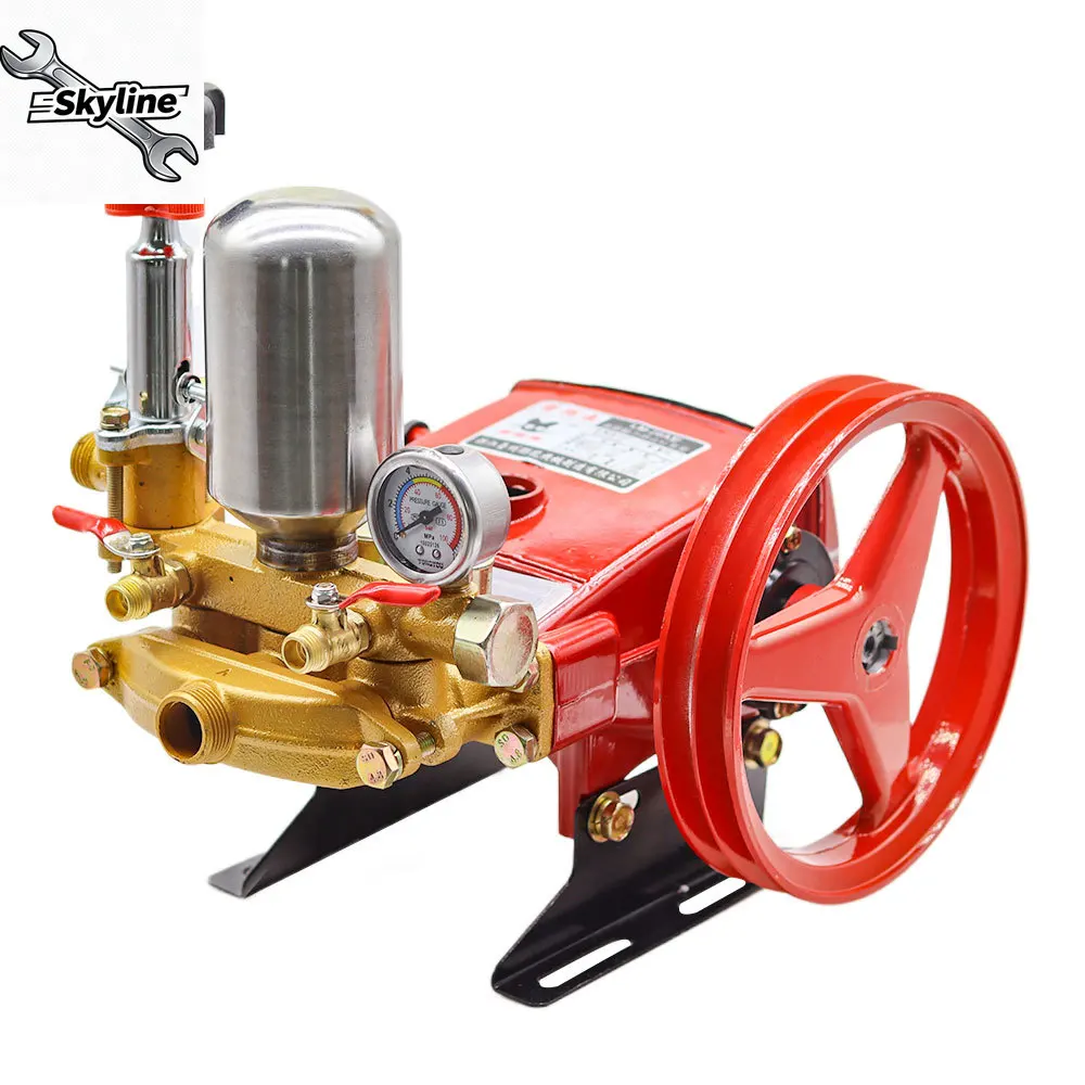 26 Type High Pressure Triplex Plunger Pump Pesticide Sprayer Agricultural Pesticide Sprayer Cleaning Machine Disinfection Spraye