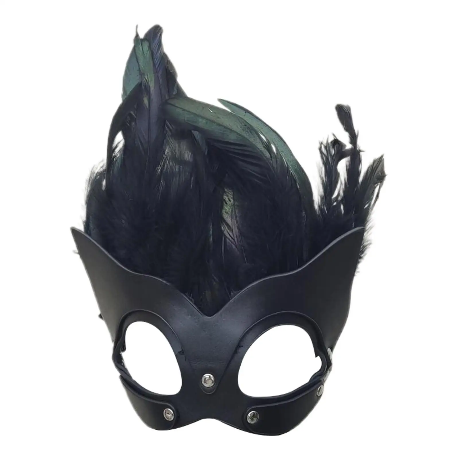 Women's Cat Mask Photo Prop Role Playing Half Face for Proms Celebrations Party Favor Theatrical Stage Performance Carnivals