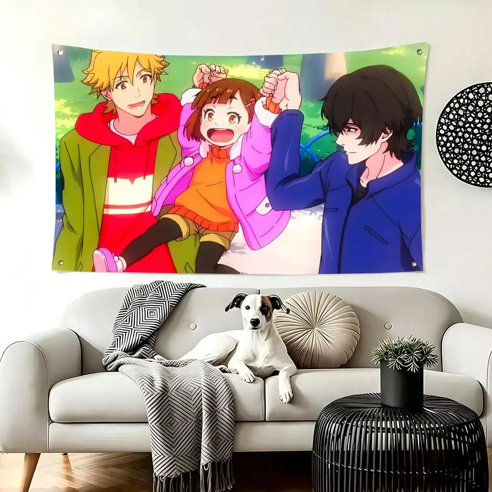 Action Anime B-Buddy Daddies Flags  For Living Room Home Dorm Decor Wall Outdoor Camping Party Banner Gifts