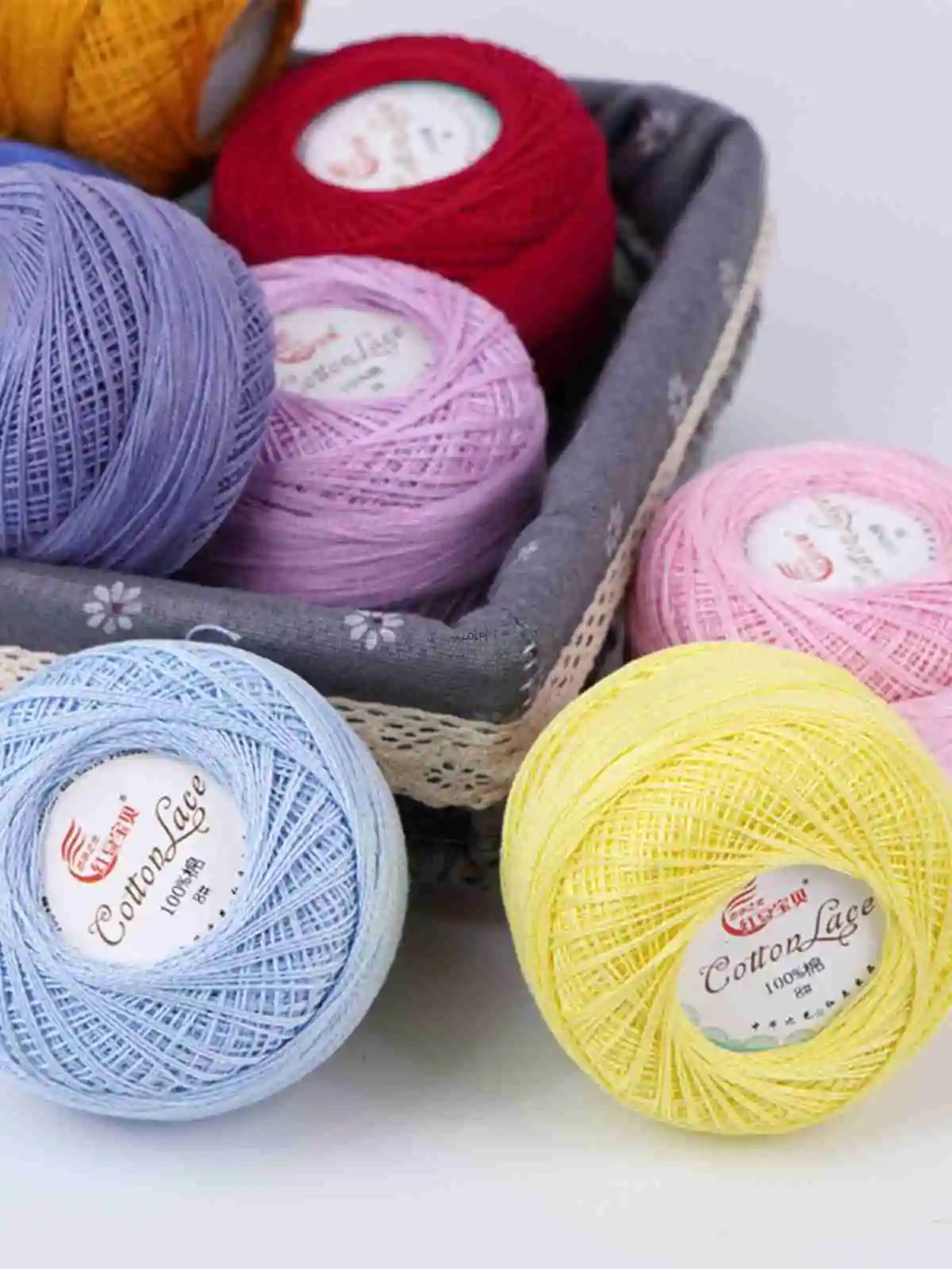 No. 8 Pearl Lace Thread, Real Silk, Pure Cotton Hook Needle Thread, Handmade Diy Weaving, Summer Lace Yarn, Ball Fine Pure