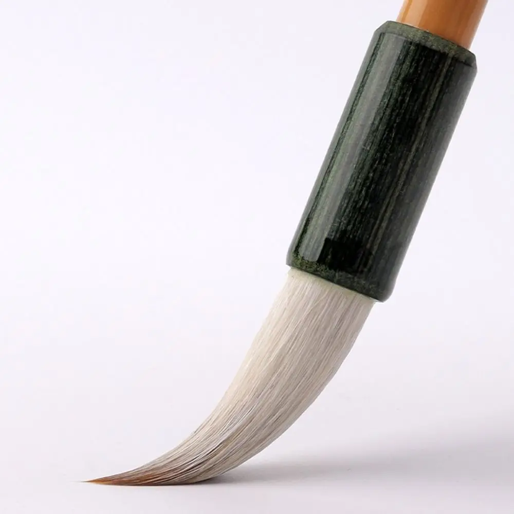 

Traditional Chinese Calligraphy Brush Oil Watercolor Wolf hair Scriptures Writing Brush Bamboo Oil Painting Art Paint Brush