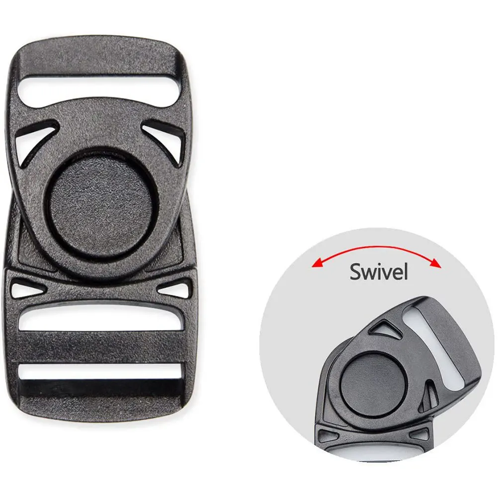 

50Pcs Multifunctional Plastic Backpack Release 25mm No Sewing Required for Bags Luggage Outdoor Gear