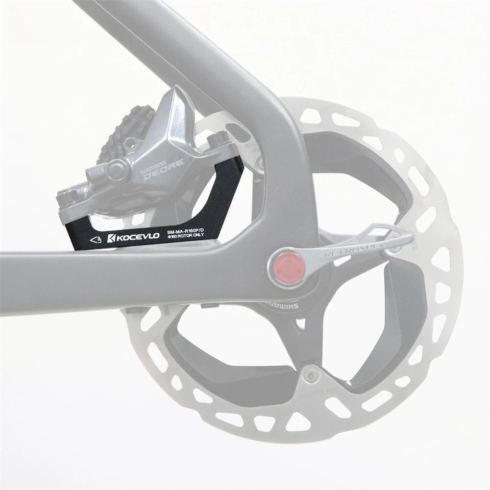 M-MA-F160P/D is suitable for 160mm front and rear wheel hydraulic flat disc brake converter column mounted clamp brake seat view 2