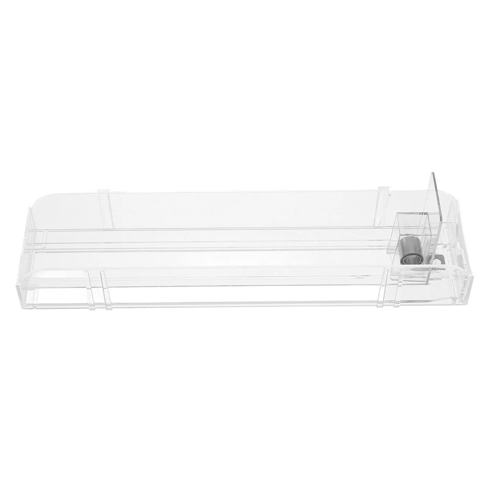 Automatic Beverage Shelf Organizer Dual Sided Drink Pusher Retail Display Rack for Soda Cans Bottles