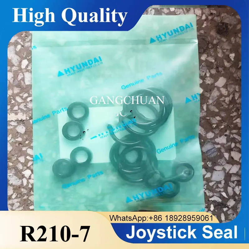 R210-7 Joystick Seal Kit For Hyundai Excavator Repair Seal Kits