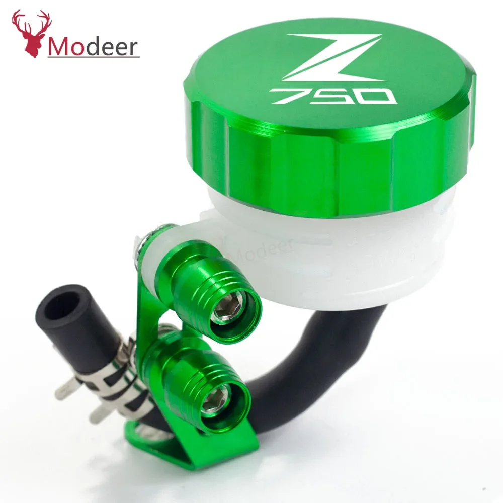 LOGO Z750 Hot sale For KAWASAKI Z750 Z750R Z750S Z 750 Motorcycle Accessories Rear Brake Fluid Reservoir Cap Oil Cup 2017 -2022