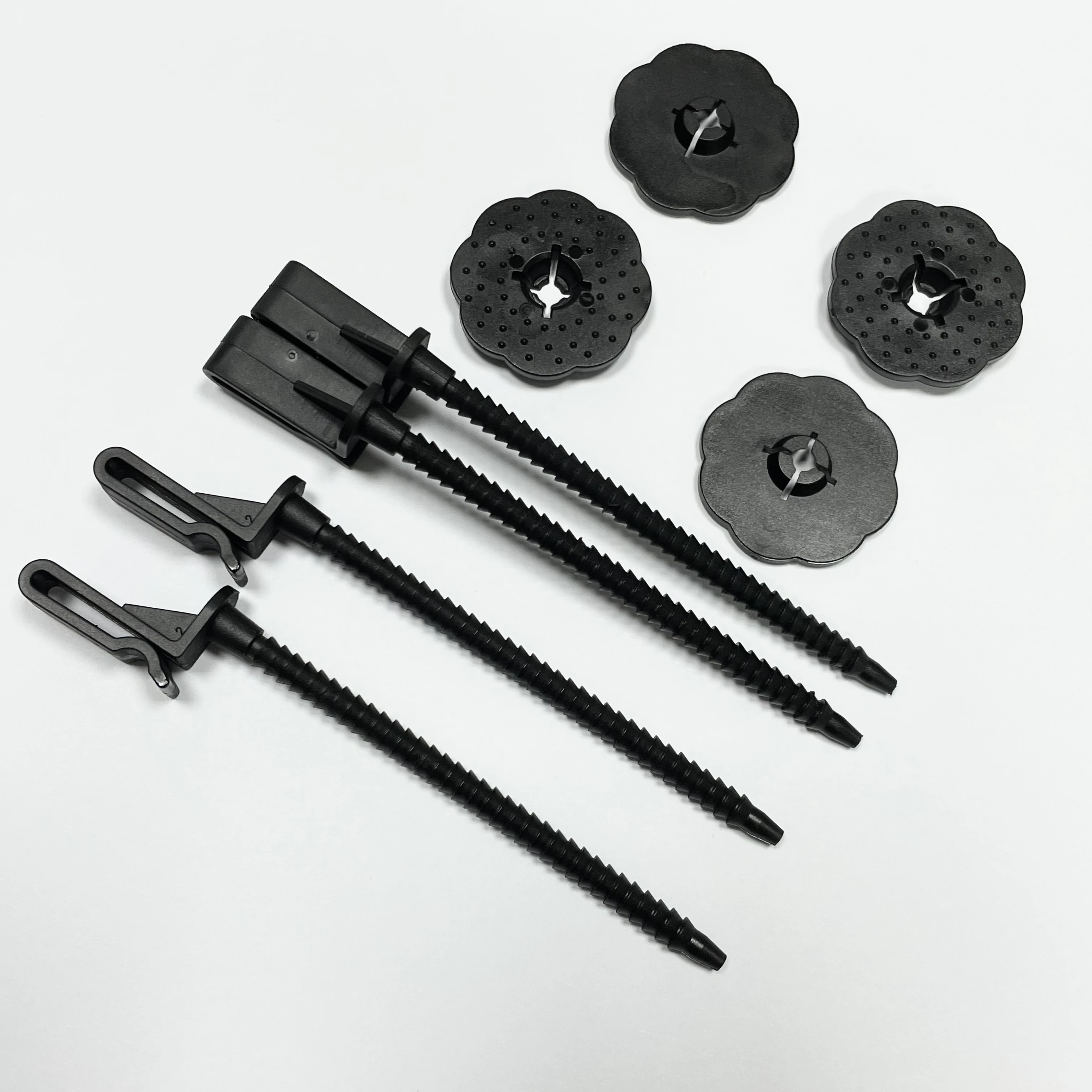 100PCS Nylon Fasteners Clips for Solar Panel Bird Guard,Critter Guard Clips for Attaching Wire Mesh to Solar Panels