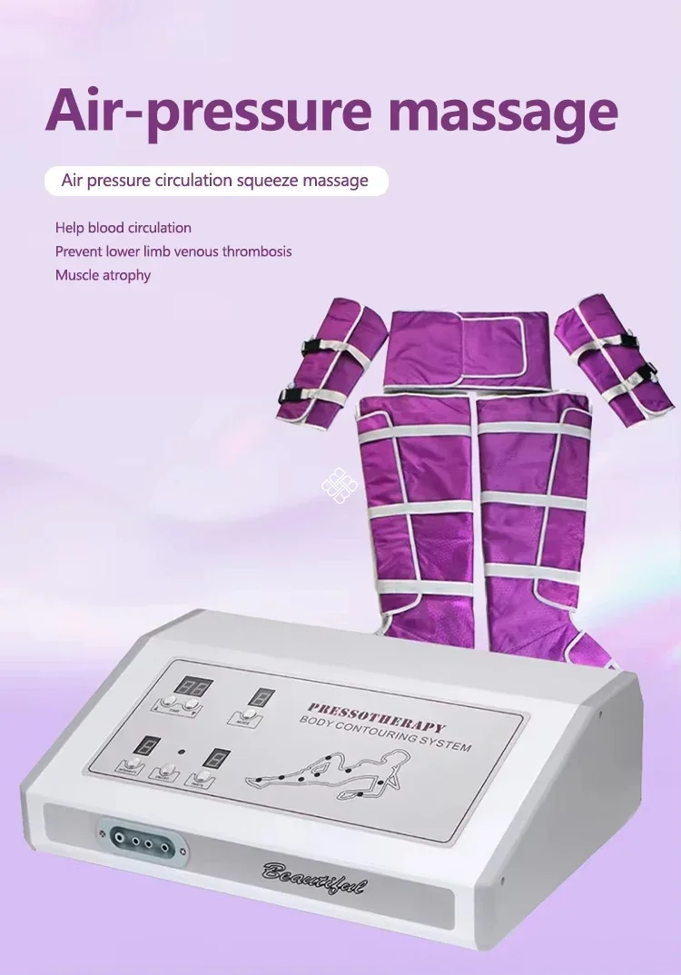 Health Pressotherapy Full Body Suit Lymph Drainage Upper Pressure Massage Air Pressure Equipment