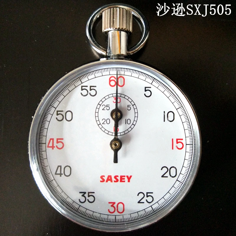 SXJ504 SXJ505 SXJ803 SXJ806 Steel Mechanical Stopwatch Track Field Running Competition Stop Watch Metal Sports Training Timer