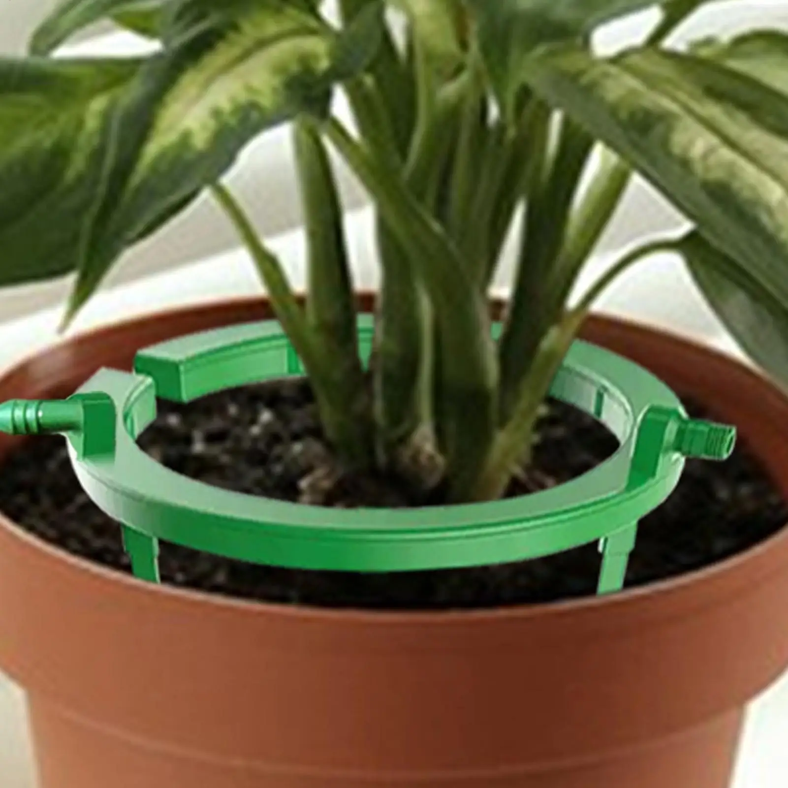 Plant Drip Watering System Plant Drip Loop With Support Plant WaterRing Drip Irrigation Watering Ring Garden Plant Water Dripper