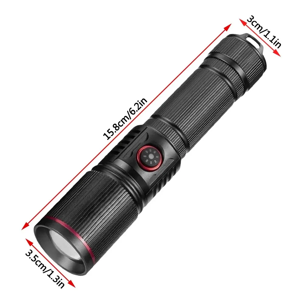 20W 365NM UV Flashlight High Power Type-c Rechargeable Portable ZOOM Waterproof 21700 Uv Torch 395nm Hunting Detector