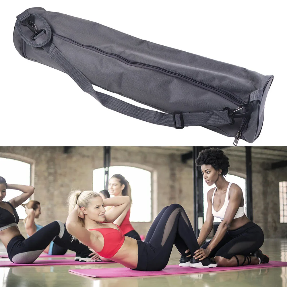 

Thickened Yoga Mat Bag Double Zipper Adjustable Strap Pilates Mat Backpack Folding Multifunction Storage Sports Pad Cover Dance
