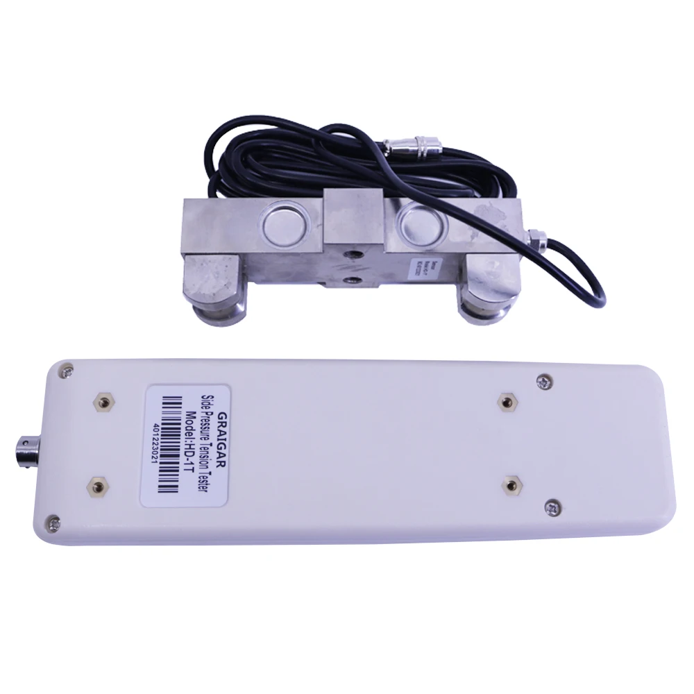 HD-1T Digital Pressuremeter Tension Tester Rope Tension Meter with Five Kinds of Test Modes Maximum Load Xalue 10KN