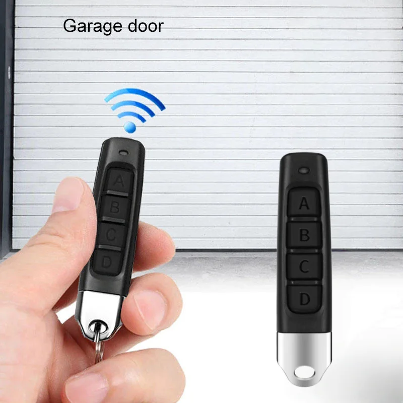 433MHZ/315MHz Copy Remote Control- Copy Cloner for Garage Door, Car, Security System, Easy Programmable 4 Keys RF Transmitter