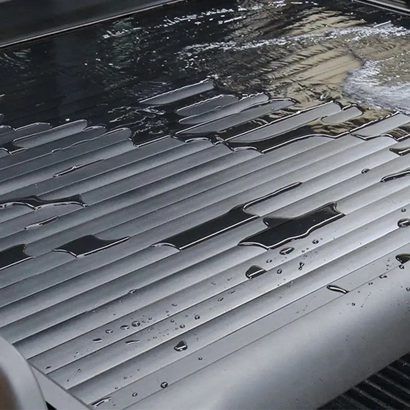 عالية الجودة 5.8ft قابل للسحب لفة تونيو غطاء لفورد F150 شاحنة بيك اب غطاء الأسطوانة مصراع مقاوم للماء لرينجر رام