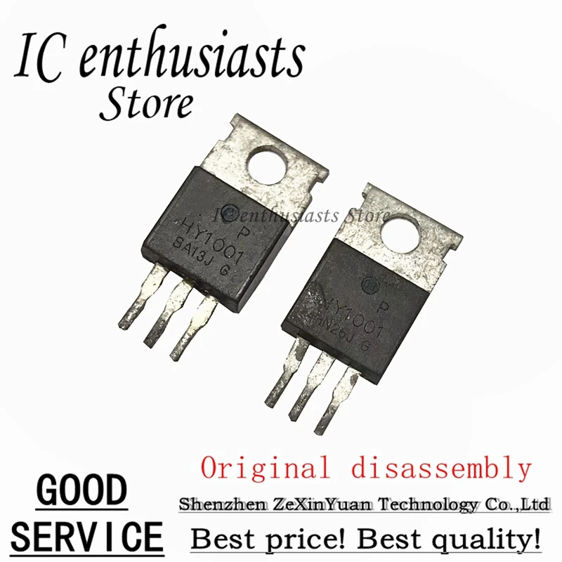 10 قطعة HY1001P HY1001 75A 70 فولت TO-220 التفكيك الأصلي