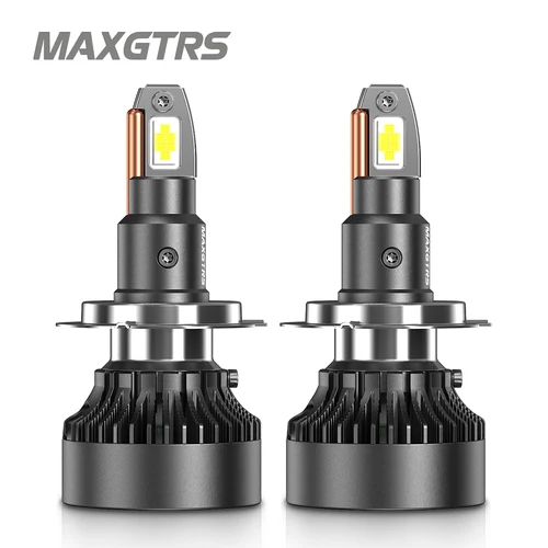 MAXGTRS H7 Led 130W 28000LM H4 bombillas LED Canbus faro H11 H8 H9 9005 HB3 9006 HB4 H1 Super brillante 6500K faro de coche