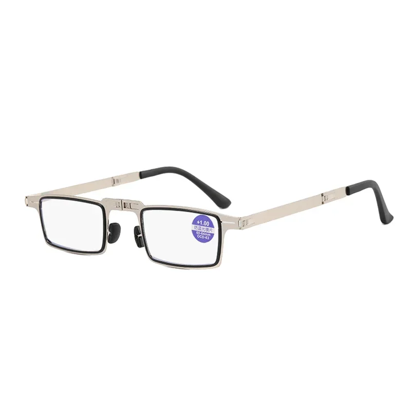 Portable Folding Reading Glasses Blue Light Blocking Readers Glasses for Women & Men New Anti Eyestrain Reading Eyewear