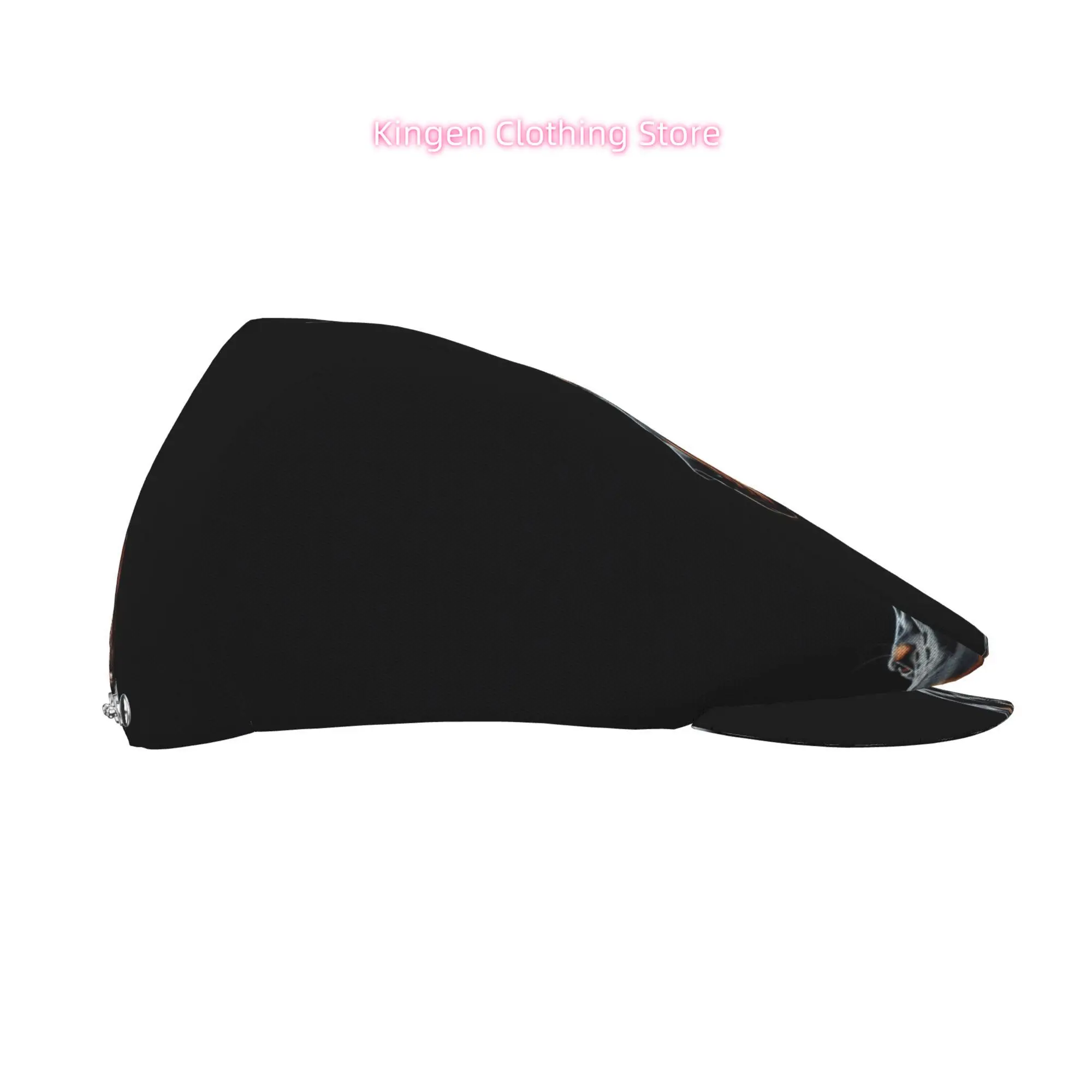 1pc Men's & Women's Doberman Spiked Collar All-Over Print Hat - Lightweight Cap Suitable for Teacher's Day, Back-to, Graduation,