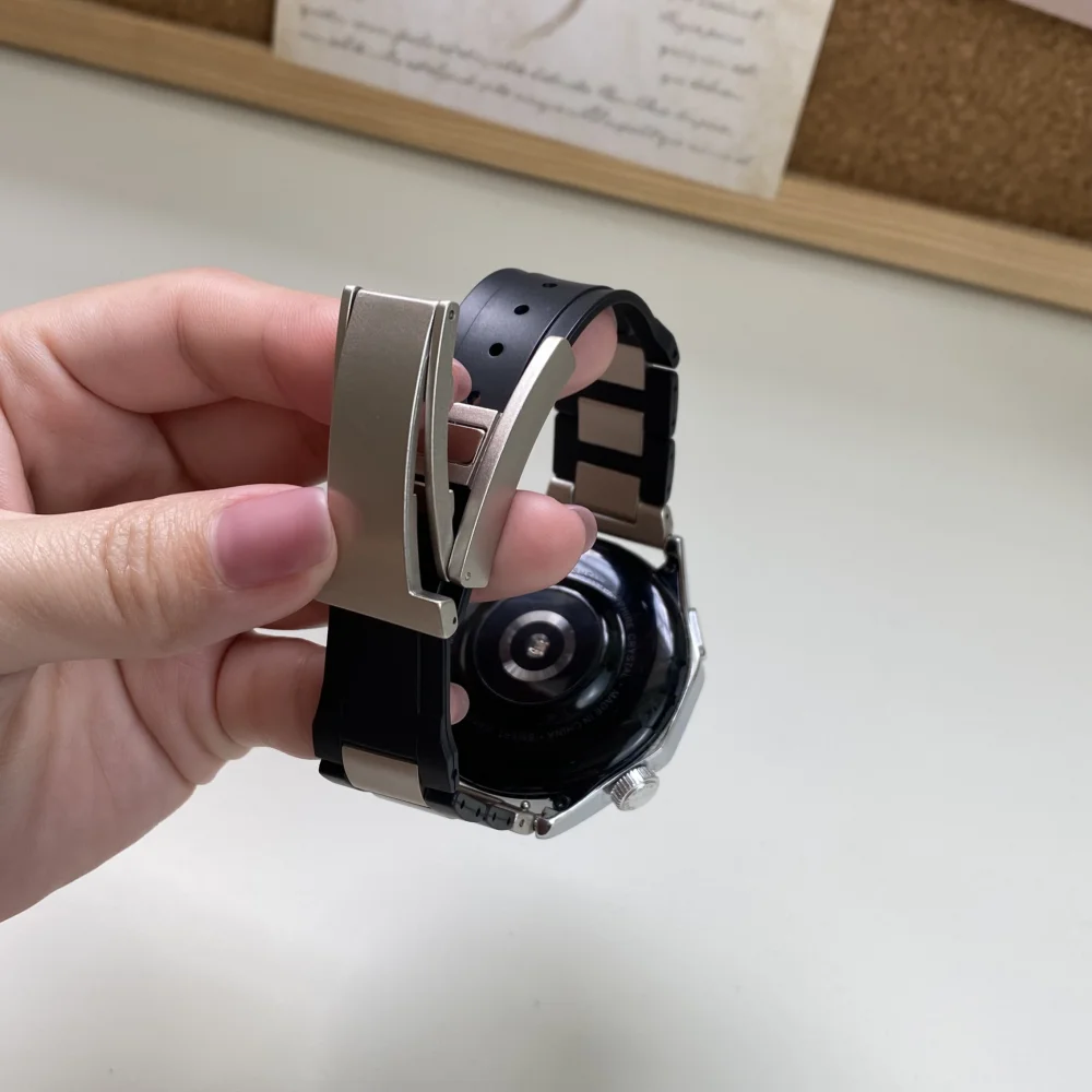 Metall Silikon 22 20mm Armband für Huawei Uhr GT 4 Pro 46mm Band GT 3 Se 2 42mm Honor Magic Watch 4 GS 3 Pro Magnet armband – Detail 14