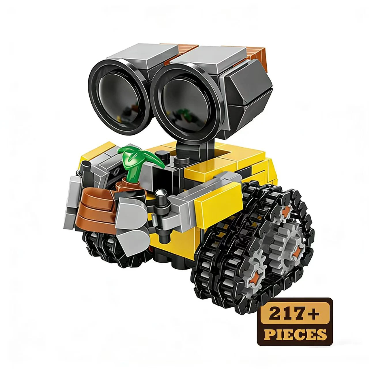 Ruimte Mini Robot MOC Bouwstenen Speelgoed 217 Stuks Gevolgd Bot Model Klassieke Film Sci-Fi Blokken Poppen Kinderen en volwassen Geschenken