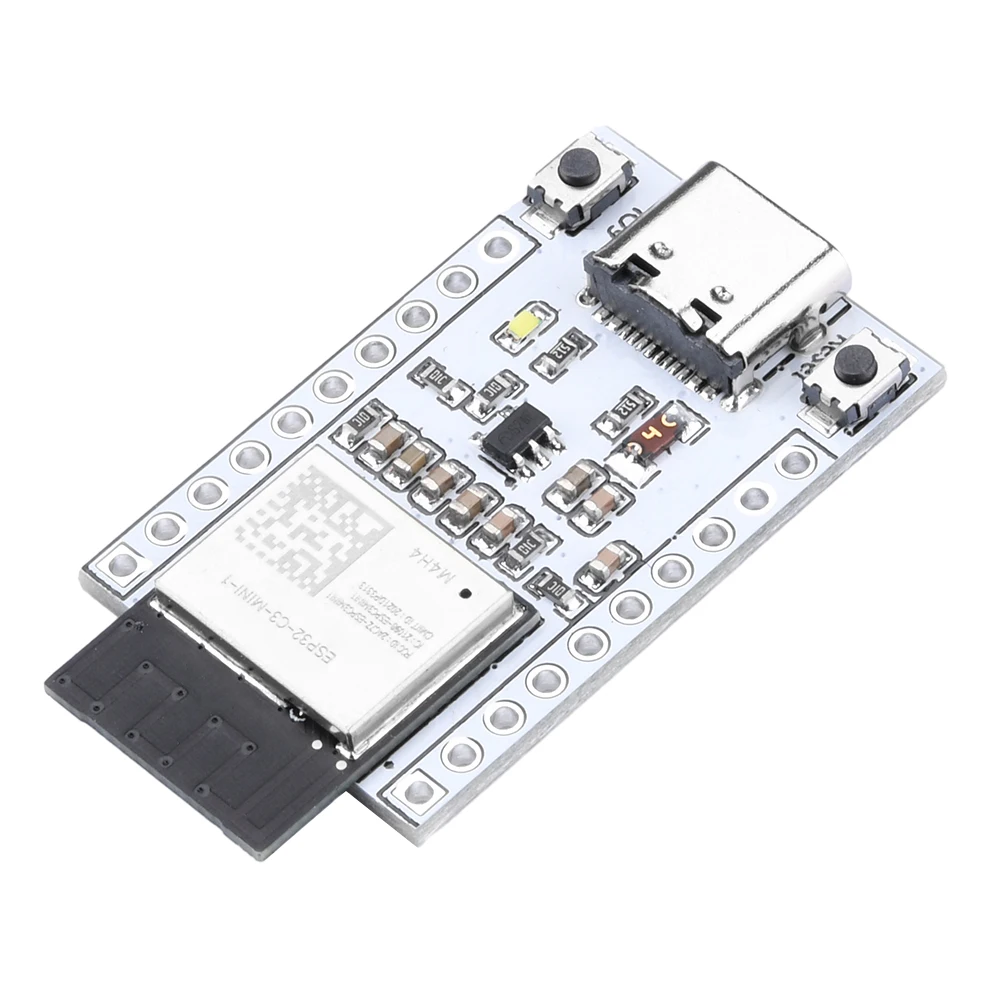 แผงวงจรโมดูลบอร์ด WiFi บลูทูธ ESP32-C3-MINI โมดูล ESP32-C3-MINI-1ออนบอร์ด TYPE-C