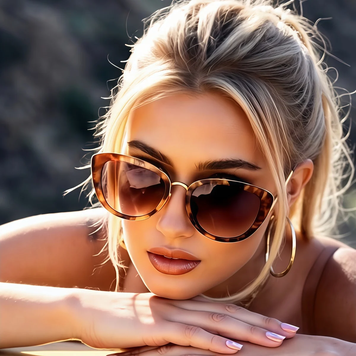 1 Stück europäische und amerikanische Retro-Sonnenbrille für Herren und Damen, trendige vielseitige Sommersonnenschutz und UV-Schutz fr